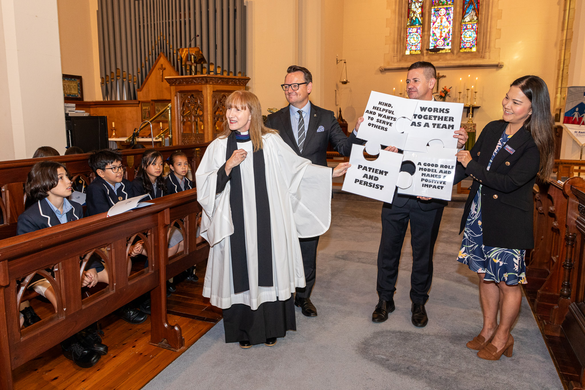 Student Leader Induction Service 2024 | St Andrew's School