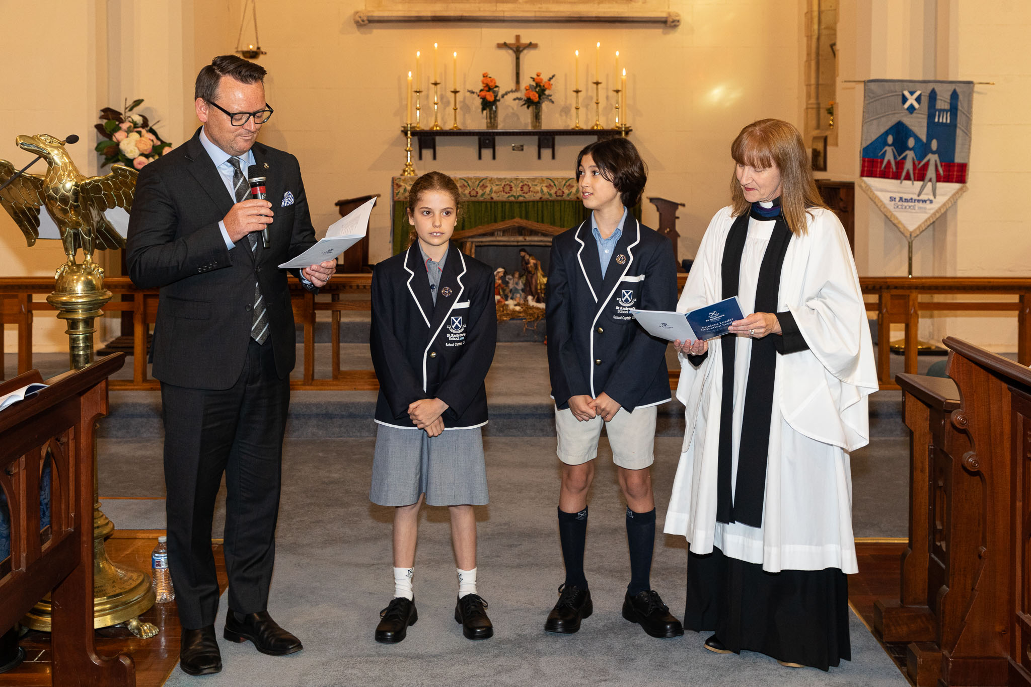 Student Leader Induction Service 2024 | St Andrew's School