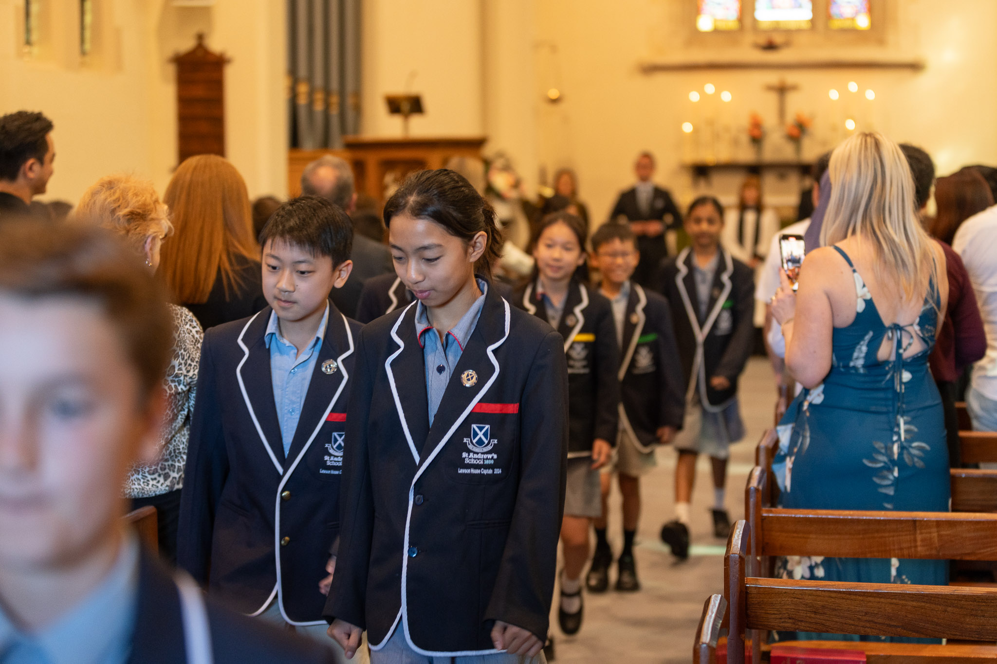 Student Leader Induction Service 2024 | St Andrew's School